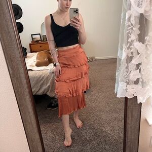 Anthropologie Tier Skirt